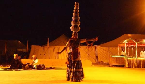 Desert Night with Cultural Show in Jaisalmer